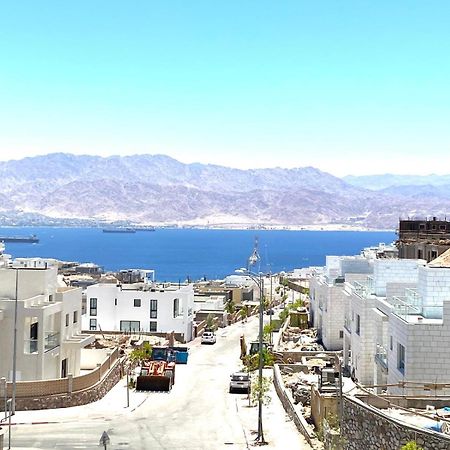 Stunning Penthouse With Sea Views And Private Heated Pool Apartment Eilat Exterior photo